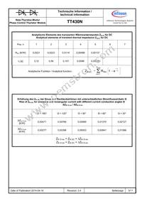 TD430N22KOFTIMHPSA1 Datasheet Page 5