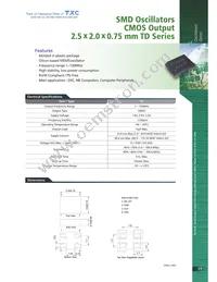 TDA0077001 Datasheet Cover