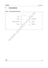 TDA0161FPT Datasheet Page 3