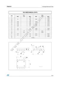 TDA0161FPT Datasheet Page 9