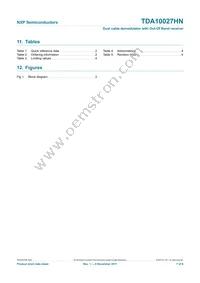 TDA10027HN/C1 Datasheet Page 7