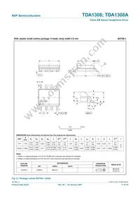 TDA1308AT/N2 Datasheet Page 11