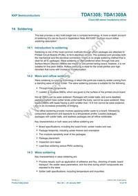 TDA1308AT/N2 Datasheet Page 14