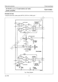 TDA1516BQ/N2 Datasheet Page 3