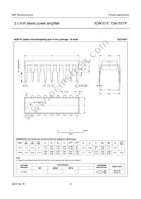 TDA1517/N3 Datasheet Page 11