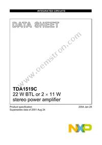 TDA1519C/N3C,112 Cover