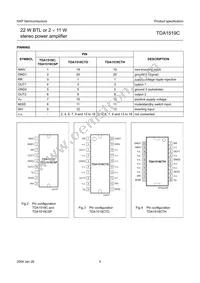 TDA1519C/N3C Datasheet Page 5