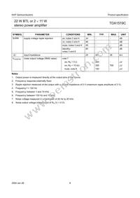 TDA1519C/N3C Datasheet Page 9