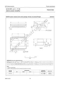 TDA1519C/N3C Datasheet Page 16
