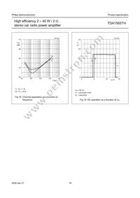 TDA1565TH/N1C Datasheet Page 16