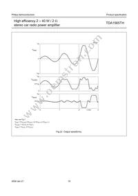 TDA1565TH/N1C Datasheet Page 19