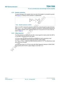 TDA1566TH/N1C Datasheet Page 14