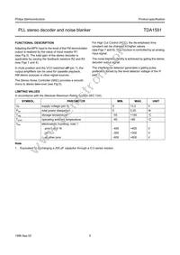 TDA1591T/V3 Datasheet Page 5