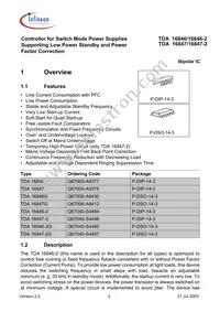 TDA16847-2 Datasheet Page 3