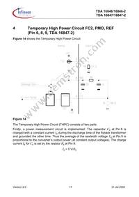 TDA16847-2 Datasheet Page 17