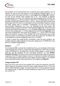 TDA16888GGEGHUMA1 Datasheet Page 13
