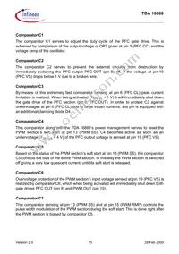 TDA16888GGEGHUMA1 Datasheet Page 15