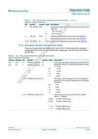 TDA18211HD/C2 Datasheet Page 14