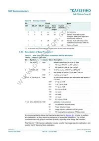 TDA18211HD/C2 Datasheet Page 16
