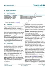 TDA18250BHN/C1K Datasheet Page 5