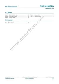 TDA18250BHN/C1K Datasheet Page 7
