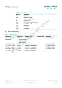 TDA18250HN/C1 Datasheet Page 4