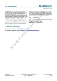 TDA18254AHN/C1 Datasheet Page 6