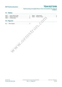 TDA18273HN/C1 Datasheet Page 9
