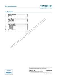 TDA18291HN/C1 Datasheet Page 6