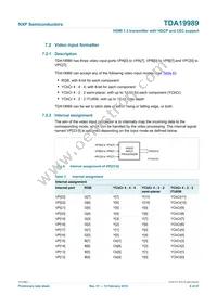 TDA19989AET/C189 Datasheet Page 8