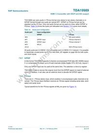 TDA19989AET/C189 Datasheet Page 20