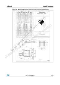 TDA2003AV Datasheet Page 17