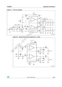 TDA2005R Datasheet Page 19