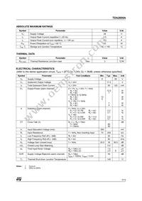 TDA2009A Datasheet Page 3