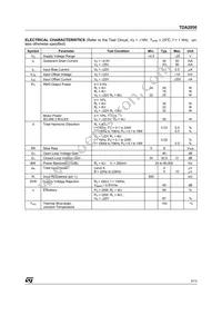 TDA2050H Datasheet Page 3