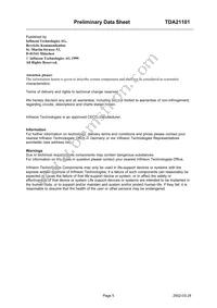 TDA21101G Datasheet Page 5