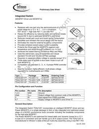TDA21201P7 Datasheet Cover