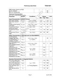 TDA21201P7 Datasheet Page 3