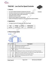 TDA21801 Datasheet Page 4