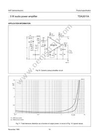 TDA2611A/N5 Datasheet Page 10