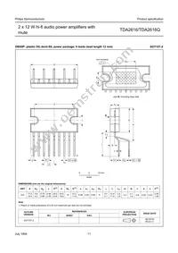 TDA2616/N1 Datasheet Page 11