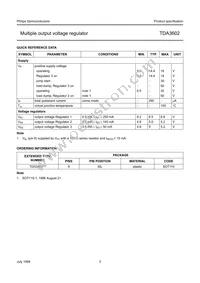 TDA3602/N3 Datasheet Page 3