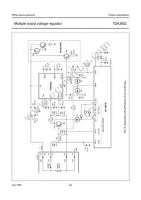 TDA3602/N3 Datasheet Page 22