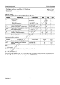 TDA3606AT/N1 Datasheet Page 5