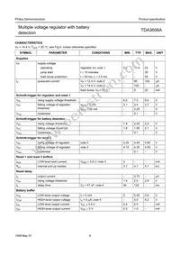 TDA3606AT/N1 Datasheet Page 6