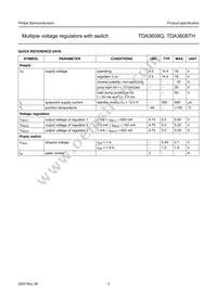TDA3608TH/N3C Datasheet Page 3
