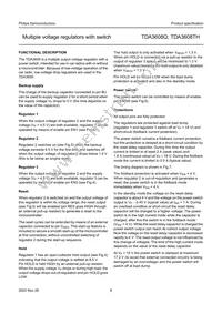 TDA3608TH/N3C Datasheet Page 6