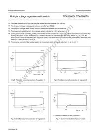 TDA3608TH/N3C Datasheet Page 13