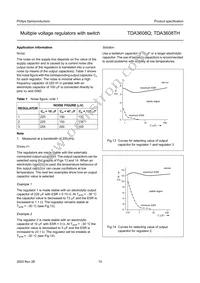 TDA3608TH/N3C Datasheet Page 15