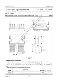 TDA3608TH/N3C Datasheet Page 16